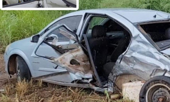 Colisão entre carros na BR 174 deixa várias vítimas feridas