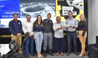 Mais segurança: Prefeitura de Cáceres recebe da Sesp 91 câmeras de videomonitoramento