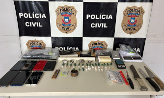 Operação Reset cumpre ordens judiciais contra integrantes de facção e prende quatro em flagrante por tráfico de drogas