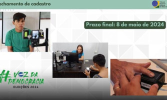 Prazo para tirar título de eleitor se encerra hoje (8)