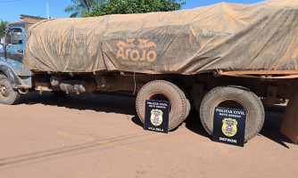 Polícia Civil prende três por transporte ilegal de madeira e tráfico de drogas na região de fronteira