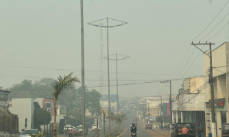 Sábado de muita fumaça em Pontes e Lacerda