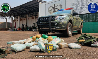 Ação do Gefron: apreensão de drogas e trocas de tiros em Glória do Oeste