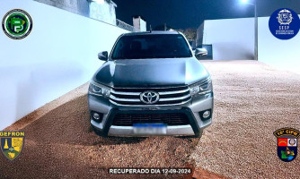 Fronteira: Veja como o GEFRON recuperou um veículo roubado há seis anos