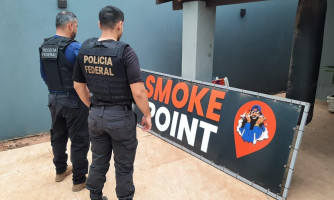 PF faz operação fumaça e prende vendedor de cigarros eletrônicos em Cáceres