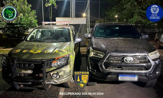 Polícia recupera veículo furtado em ação Integrada em Cuiabá