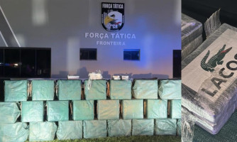 Entorpecentes da Lacoste? Apreensão em Adrianópolis equivale a 25 milhões