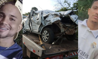 Grave acidente na Serra do Cacho deixa dois mortos e um ferido