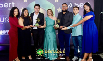 Televisão Centro-Oeste recebe o prêmio destaque 2024