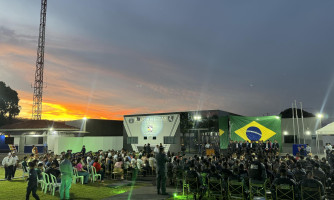 Nova sede da Força Tática é inaugurada em Pontes e Lacerda com heliponto para pouso de helicópteros