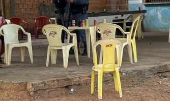 Violência Urbana: Duas pessoas são mortas a tiros em bar em plena a luz do dia em Pontes e Lacerda