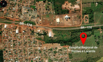 Novo Hospital Regional de Pontes e Lacerda será construído em localização estratégica