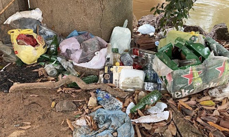 Lixo nas margens do Rio Guaporé: um risco crescente para a saúde pública