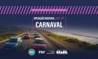 PRF lança Operação Carnaval com reforço na fiscalização de embriaguez ao volante e prevenção de acidentes