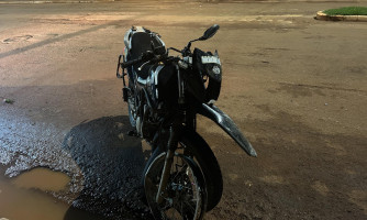 Após fuga na PRF motociclista fica ferido em Pontes e Lacerda
