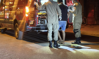 Ciclista sofre escoriações após acidente com carro na Av. Bom Jesus