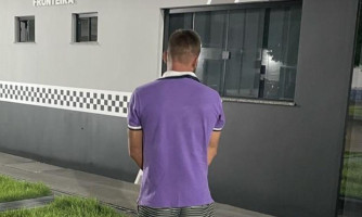 PM cumpre mandado de prisão após abordagem no estacionamento do Supermercado Farturão