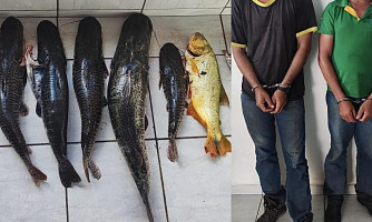 Polícia Ambiental Apreende Cerca de 80 Kg de Peixe em Ação Próxima à Usina de Jauru