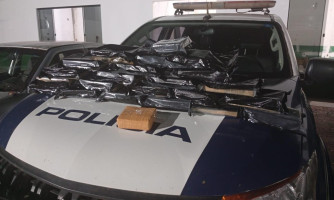 Policia prende casal com drogas avaliadas em mais de R$ 500 mil reais