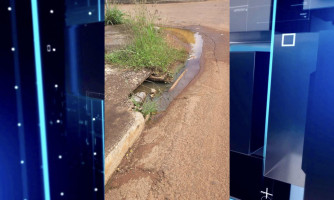 Internauta pede desentupimento de bueiro na Rua Javan Júnior, em PL