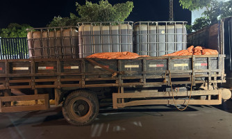 Cinco mil litros de diesel que seria levado para o garimpo são apreendidos pela polícia
