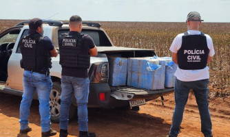 Polícia Civil prende suspeito em flagrante com 240 tabletes de maconha tipo skank