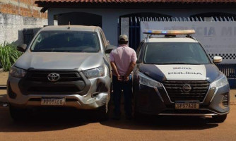 Polícia Militar recupera veículo roubado e prende suspeito em Vila Bela da Santíssima Trindade