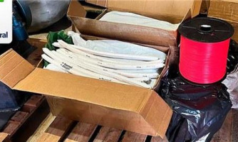 Receita Federal em Cáceres apreende 200 Kg de explosivos em Pontes e Lacerda