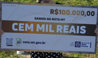 157 ganhadores do Nota MT podem perder prêmios se não atualizarem dados cadastrais