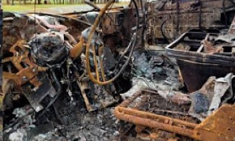 Criminosos Incendeiam Caminhão e Exigem R$ 100 Mil de Produtor em Lambari D'Oeste