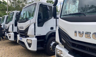 Governo de MT reforça logística da agricultura familiar com entrega de caminhões a 14 municípios