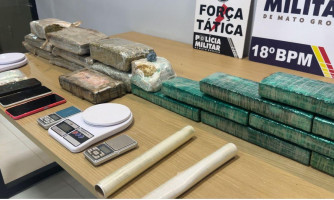 Polícia Militar apreende mais de 17 quilos de drogas e prende duas pessoas no bairro Vila Guaporé