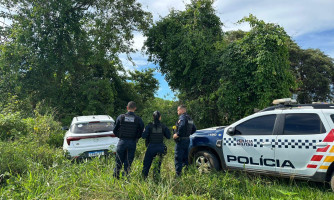 Criminoso rende motorista de aplicativo e abandona veículo em zona rural de Pontes e Lacerda