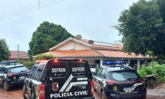 Polícia Civil cumpre ordens judiciais em Porto Esperidião e Glória D’Oeste relacionadas a crime de homicídio