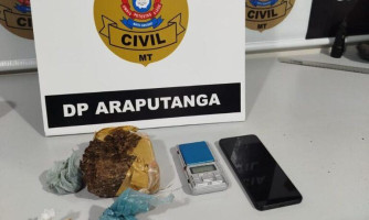 Operação Delivery mira facção e prende suspeito por tráfico em Araputanga