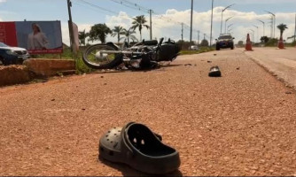 Colisão frontal mata motociclista em Pontes e Lacerda