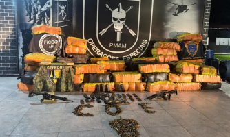 Mais de 2,5 toneladas de drogas são apreendidas em operação com participação do Gefron-MT