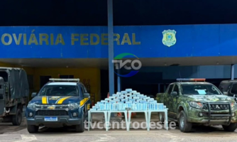 Carga de droga avaliada em quase R$ 1,3 milhão é interceptada em Cáceres