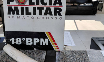 Homem em prisão domiciliar é preso com material explosivo durante abordagem em Pontes e Lacerda