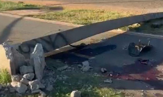 Motociclista morre após colidir em poste em Campo Novo do Parecis