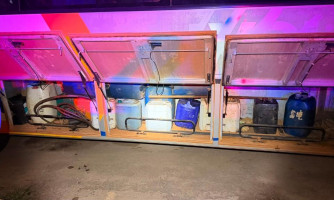 PM prende cinco pessoas por furto de quase 500 litros de diesel em fazenda