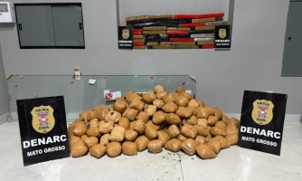 Polícia Civil apreende mais de 150 quilos de maconha em MT