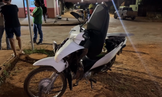 Avanço de placa provoca acidente em Pontes e Lacerda