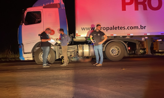Ciclista morre atropelado na BR-174 próximo à Ponte do Rio Guaporé