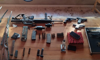 Fuzil, pistola e mercúrio são apreendidos em Operação no Sararé