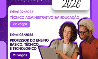 IFMT lança edital de concurso público para docentes e técnicos-administrativos
