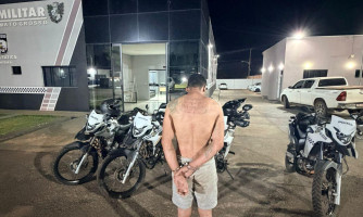 Maria da Penha: homem é preso após ameçar esposa e filhas em Pontes e Lacerda