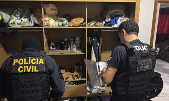 OPERAÇÃO BASALTO : Polícia Civil cumpre mandados contra facção criminosa investigada por tráfico, extorsão e lavagem de dinheiro