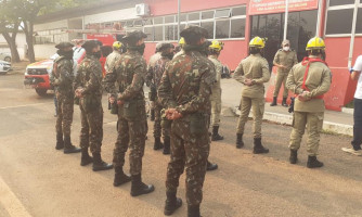 8ª Cia do Corpo de Bombeiros realiza solenidade de recepção à Militares do Exercito Brasileiro