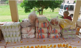 ACEPL e Sebrae entregam ao Lar do Idoso mais de 600kg de alimentos arrecadados durante Circuito de Palestras